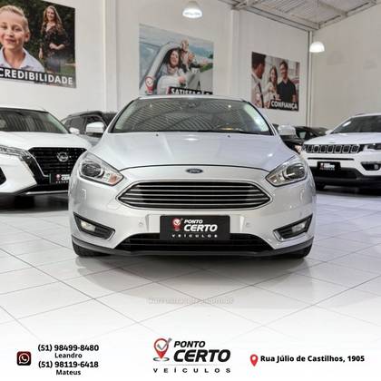 FORD FOCUS 2.0 TITANIUM FASTBACK 16V FLEX 4P POWERSHIFT